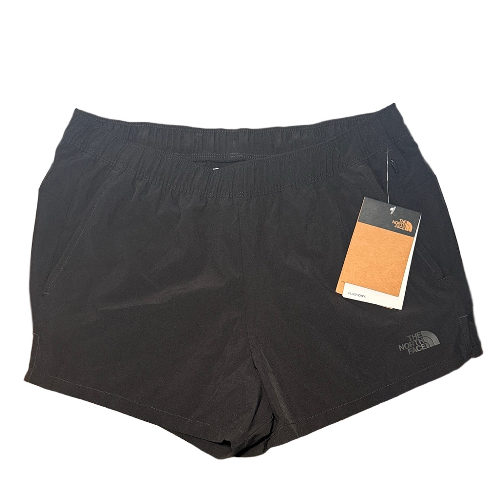 NWT The North Face Wander Shorts Black Men’s Medium Standard Fit FlashDry